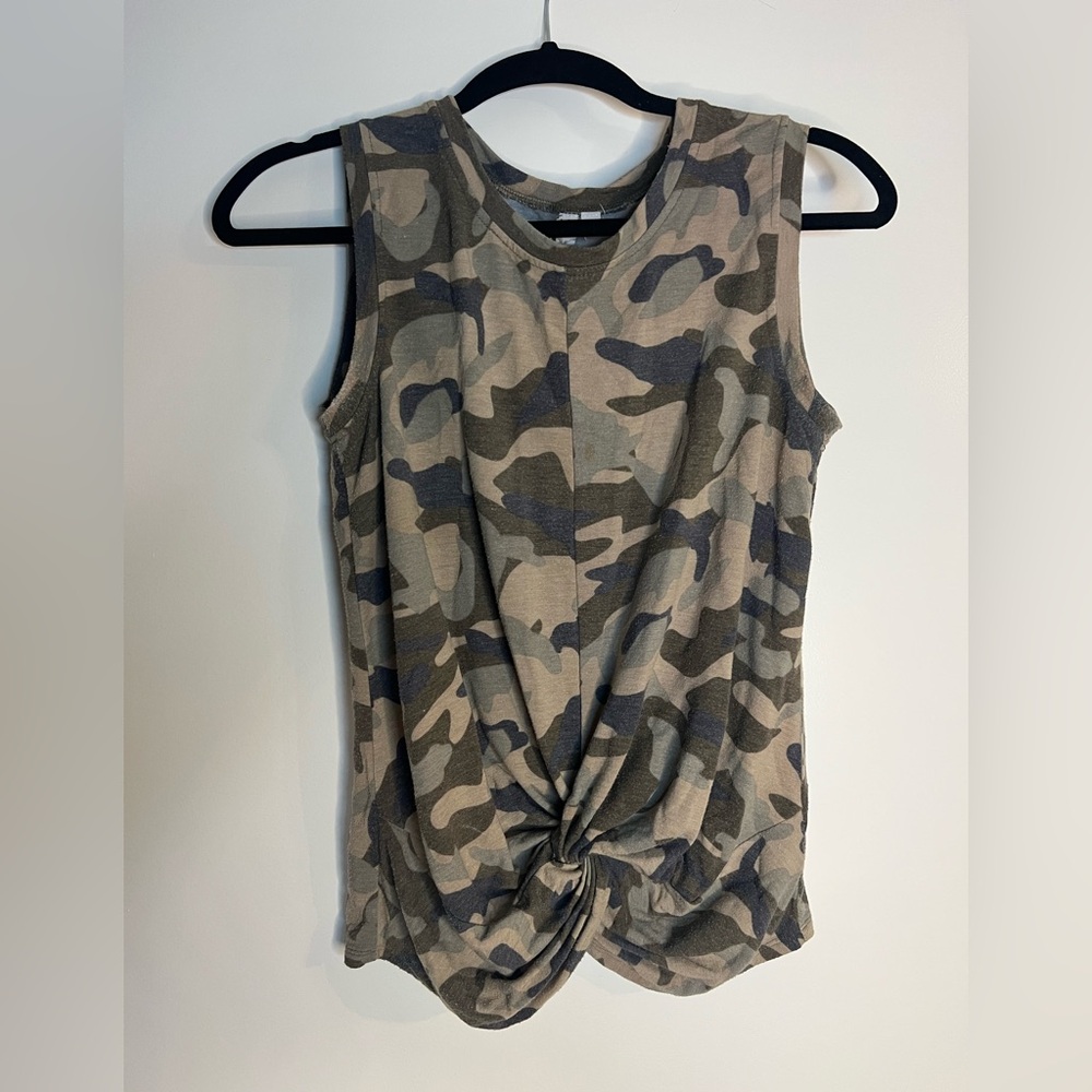 Camo tank top